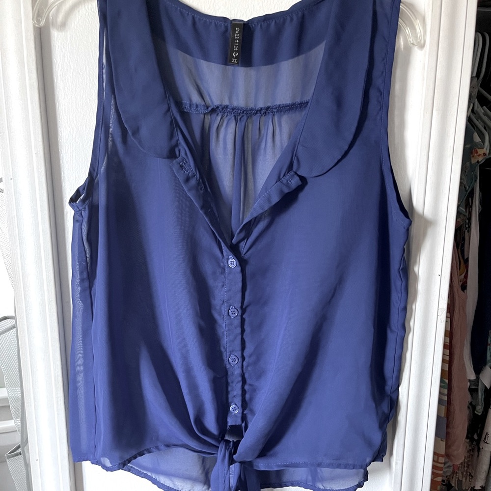 Tank top blouse